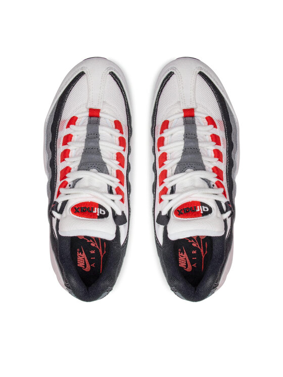 Air max 95 rosse e outlet bianche