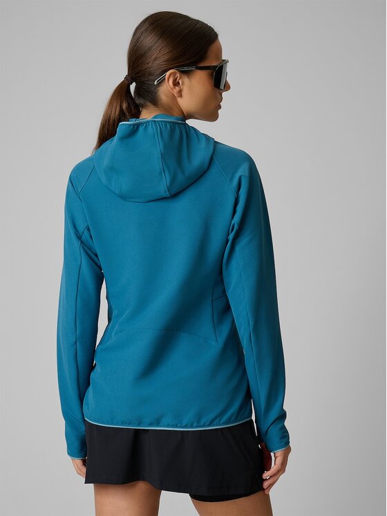 4F 4F Kurtka softshell 4FRSS26TSOFF645-46S Zielony Regular Fit