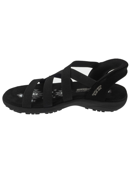 Skechers Skechers Sandały Skechers Slip-Ins: Reggae Slim - Stretch Flex Czarny