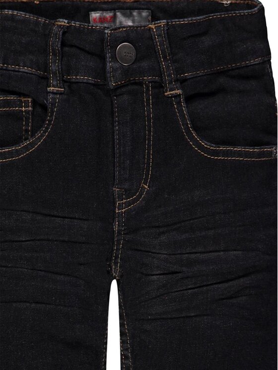 Kanz Kanz Jeansy 1846904-0012 Granatowy Basic Fit