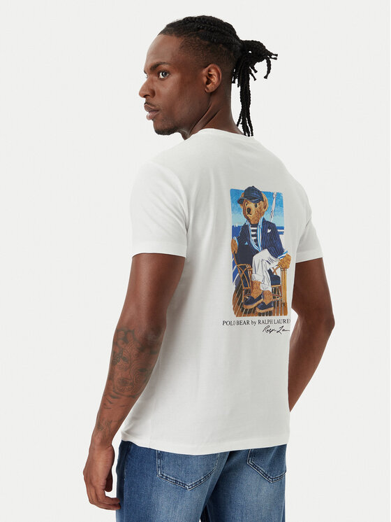 Polo Ralph Lauren Tricou 710B21952001 Alb Regular Fit