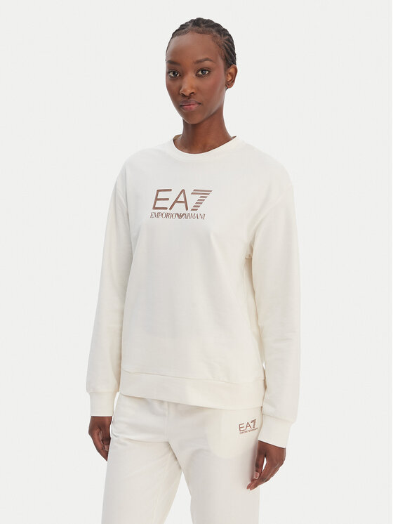 EA7 Emporio Armani EA7 Emporio Armani Trening 7W000115 AF13135 U0004 Bej Regular Fit