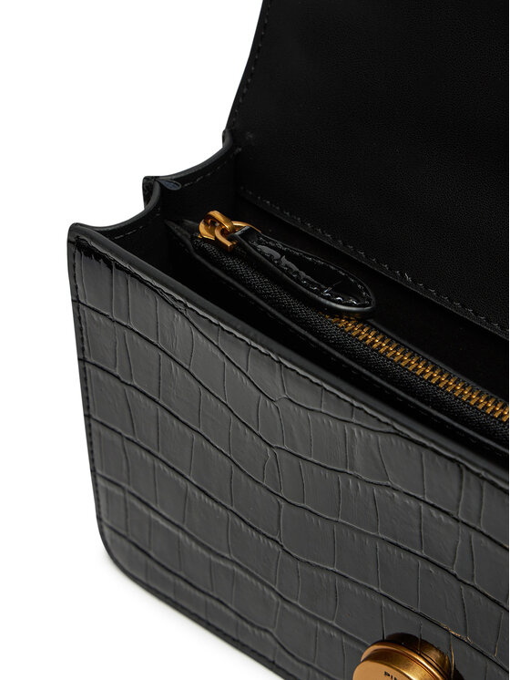 PINKO PINKO Käekott Love One Mini Dc AI 24-25 PLTT 100074 A1SY Must