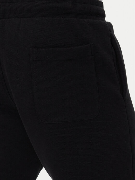 AMI Paris AMI Paris Sportovní kraťasy HSO674.747 Černá Baggy Fit