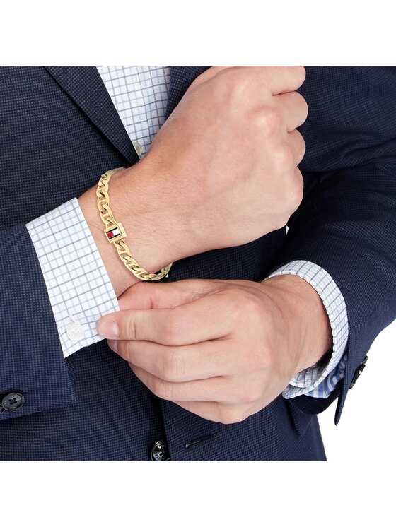 Tommy Hilfiger Tommy Hilfiger Náramek 2790646 Zlatá