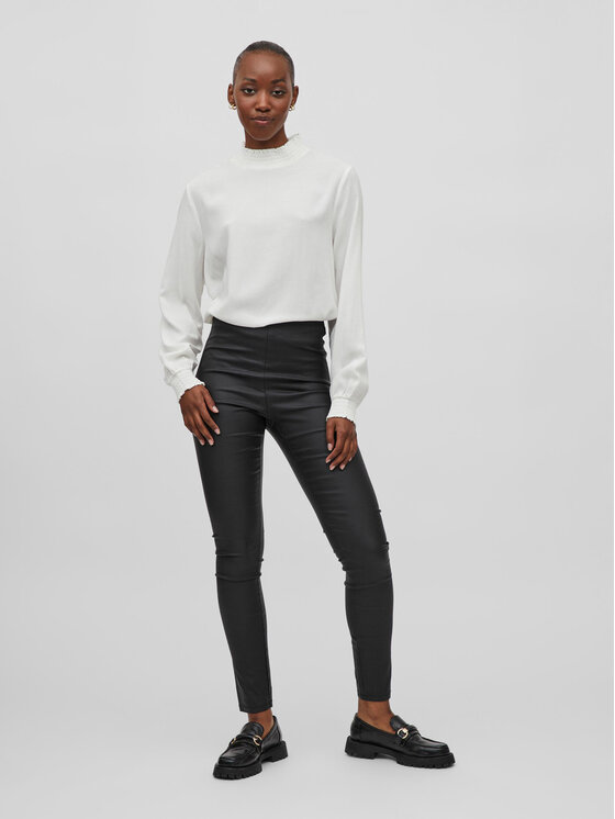Vila Vila Κολάν Commit 14079967 Μαύρο Slim Fit