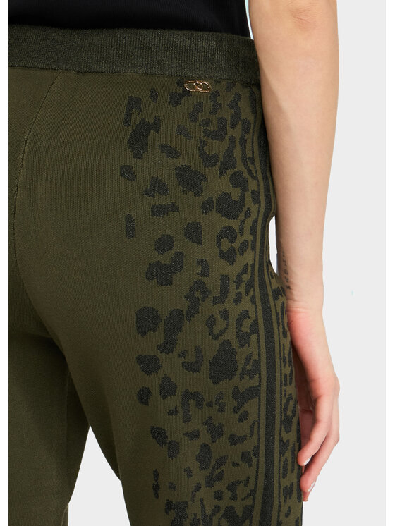 Liu Jo Liu Jo Pantaloni di tessuto TF5174MS49IA4350 Verde Regular Fit