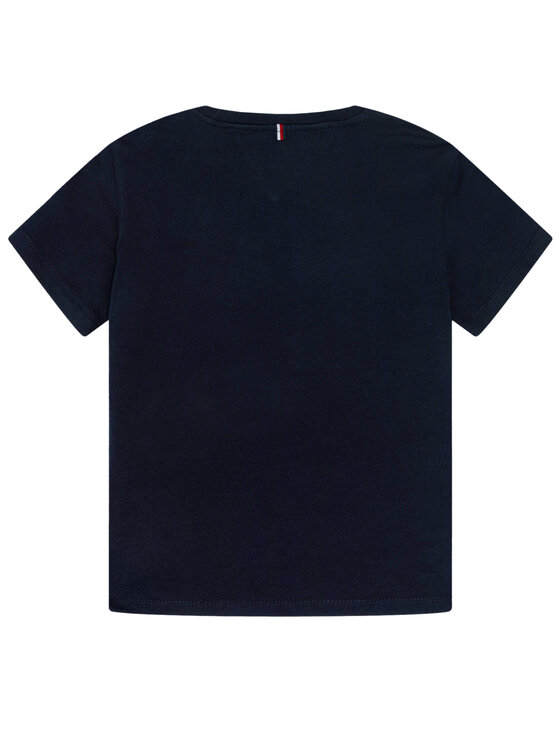 Tommy Hilfiger Tommy Hilfiger Tričko KB0KB04140 D Tmavomodrá Regular Fit