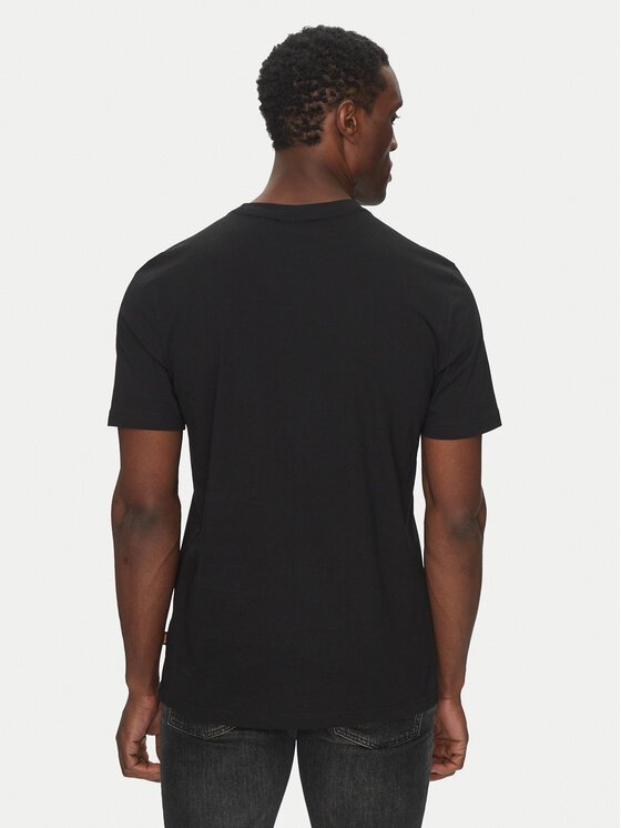 BOSS BOSS T-särk Te_Spiderbat 50534924 Must Regular Fit