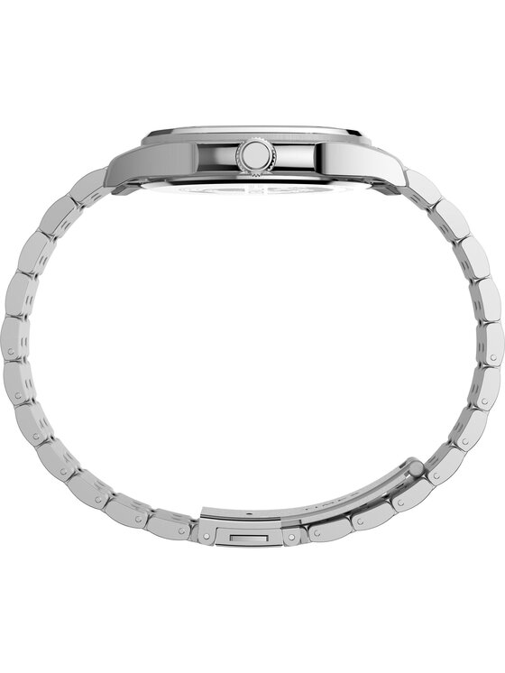Timex Timex Zegarek TW2Y91500 Srebrny