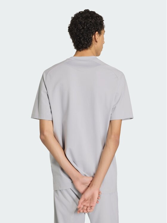 adidas adidas Koszulka techniczna Algeria Tiro Travel Crew Szary Regular Fit