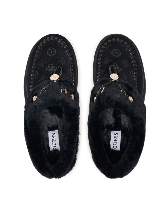 Guess Guess Sniega zābaki FLFKEY LEA19 Melns
