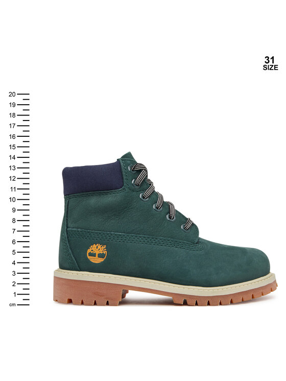 Timberland Timberland Pohodni čevlji Premium 6-Inch Waterproof TB0A2CTGEO61 Zelena