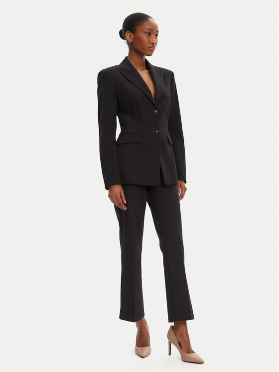 Marciano Guess Marciano Guess Παντελόνι υφασμάτινο 5GGB17 7311A Μαύρο Regular Fit