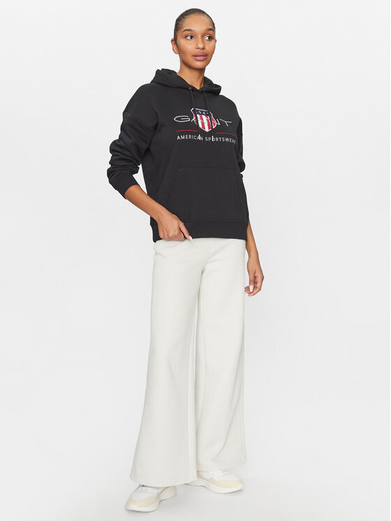 Gant Gant Džemperis Archive Shield 4204567 Juoda Relaxed Fit