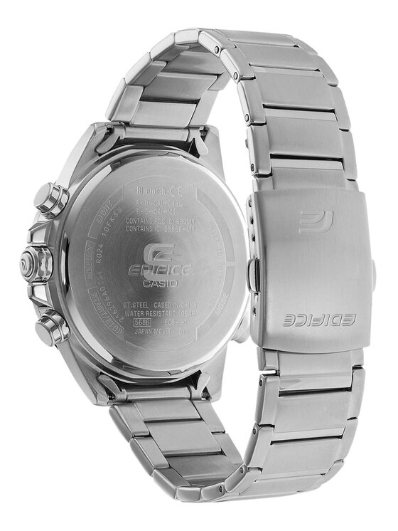 Casio Casio Chytré hodinky ECB-30D-2AEF Stříbrná
