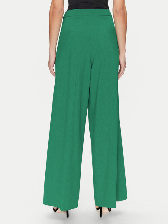 Simona Corsellini Simona Corsellini Palazzo kelnės P25CPPA01001 Žalia Wide Leg