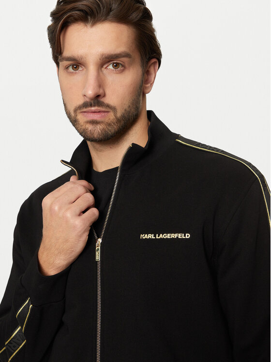 KARL LAGERFELD KARL LAGERFELD Džemperis 705466 551900 Juoda Regular Fit