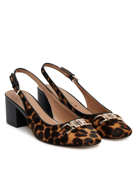 Guess Guess Сандали FLTCLD LEP05 Кафяв