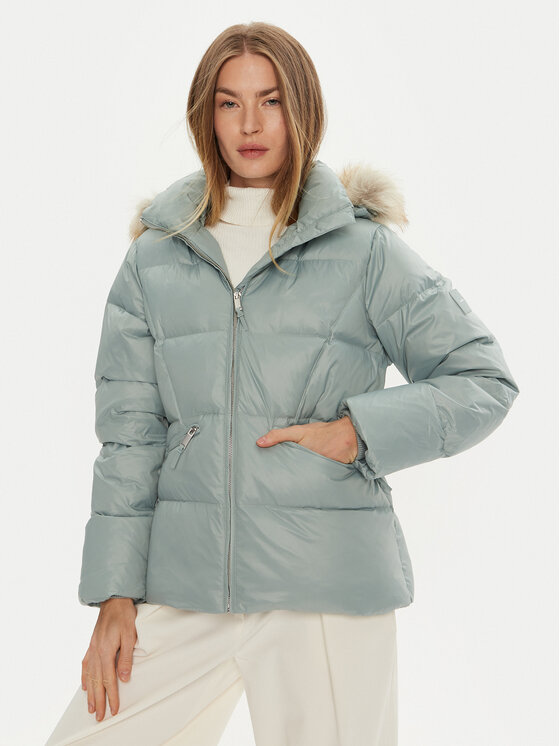 Calvin Klein Calvin Klein Vatovaná bunda K20K207733 Modrá Regular Fit