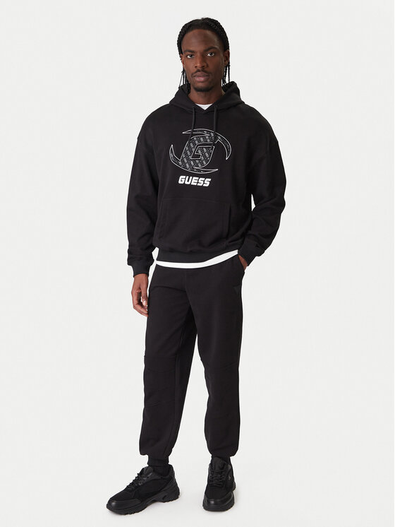 Guess Guess Sweatshirt Z6RQ05 K9YI1 Schwarz Regular Fit