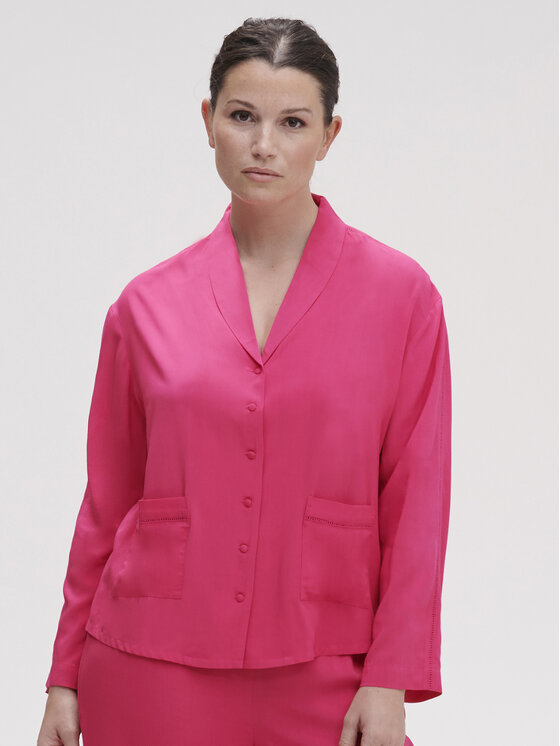 Simone Pérèle Simone Pérèle Cămașă pijama Songe 18S957 Roz Wide Fit