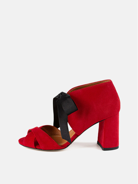 L37 L37 Sandały MOVIE STAR Czerwony