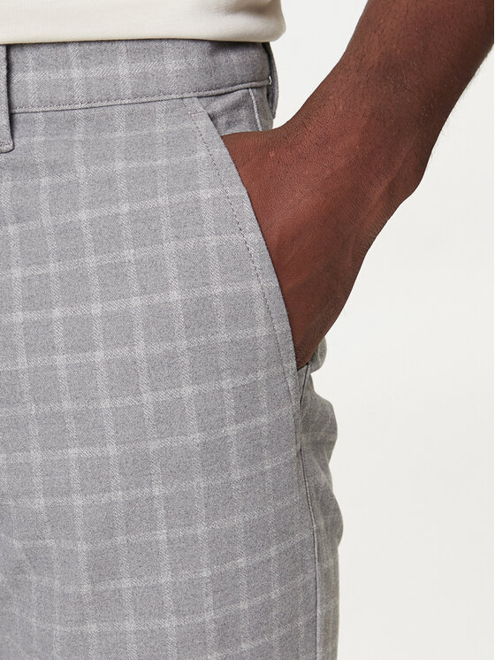 BOSS BOSS Pantaloni chino 50547722 Grigio Slim Fit