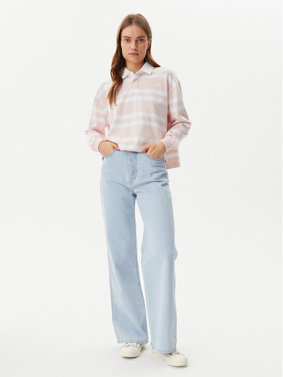 Guess Jeans Guess Jeans Blúzka W5RP50 KCPS1 Farebná Regular Fit