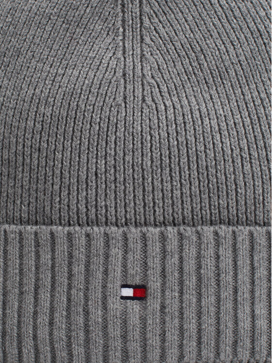 Tommy Hilfiger Tommy Hilfiger Kapa Flag AM0AM12796 Siva