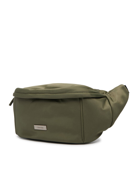 Calvin Klein Calvin Klein Ľadvinka Sleek Waistbag Sling LV04D3148G Zelená