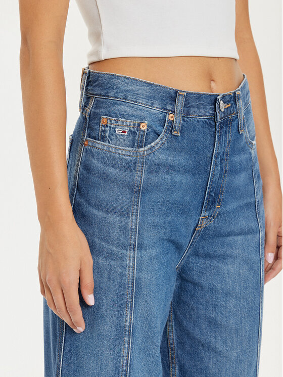 Tommy Jeans Tommy Jeans Farmer Claire DW0DW19609 Kék Wide Leg