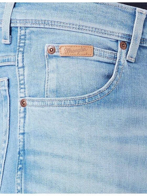 Wrangler Wrangler Jeansy TEXAS SLIM Niebieski Slim Fit