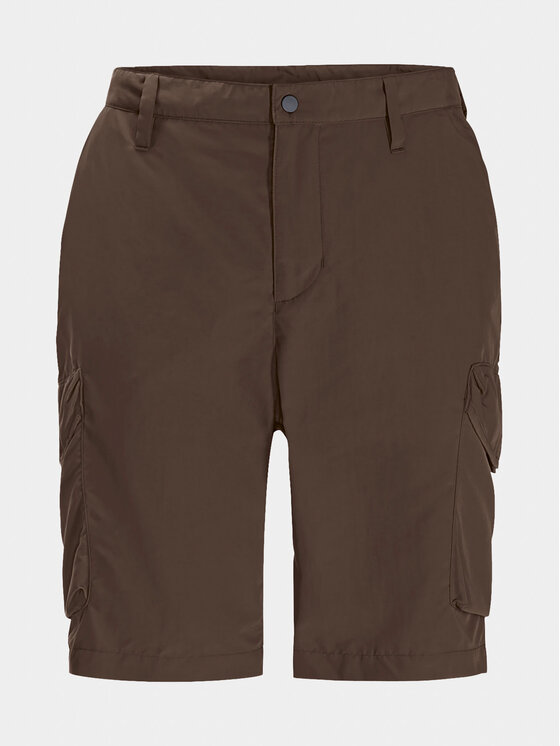 Jack Wolfskin Jack Wolfskin Szorty materiałowe Kalahari 1508381 Brązowy Regular Fit