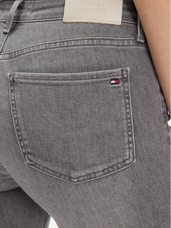 Tommy Hilfiger Tommy Hilfiger Jeansy Como WW0WW41302 Szary Skinny Fit