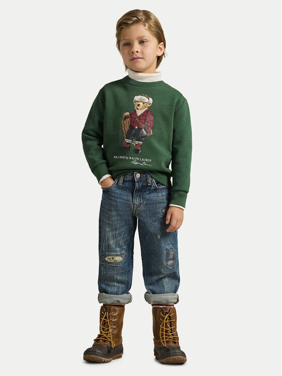 Polo Ralph Lauren Polo Ralph Lauren Felpa 322981261001 Verde Regular Fit