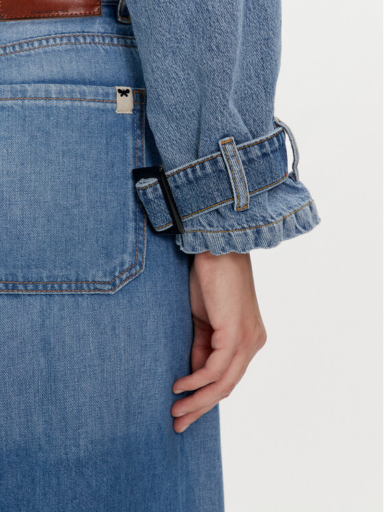 Liu Jo Liu Jo Jeansová bunda UA4233 DS059 Modrá Regular Fit