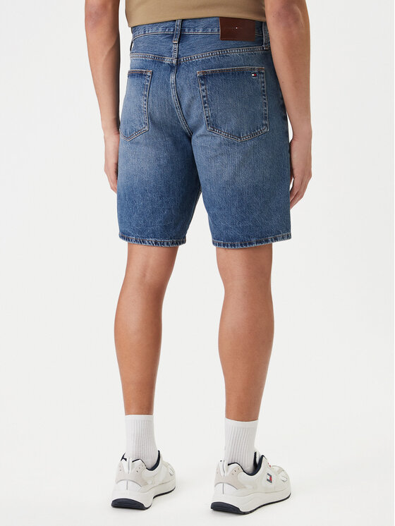Tommy Hilfiger Tommy Hilfiger Szorty jeansowe Dover MW0MW42557 Niebieski Regular Fit