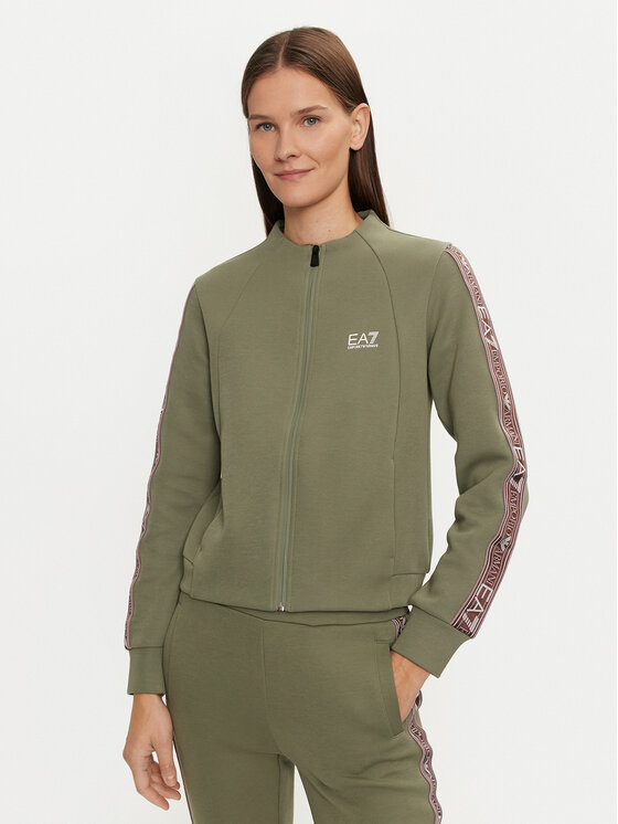 EA7 Emporio Armani EA7 Emporio Armani Спортивний костюм 6DTV51 TJUXZ 1898 Зелений Regular Fit