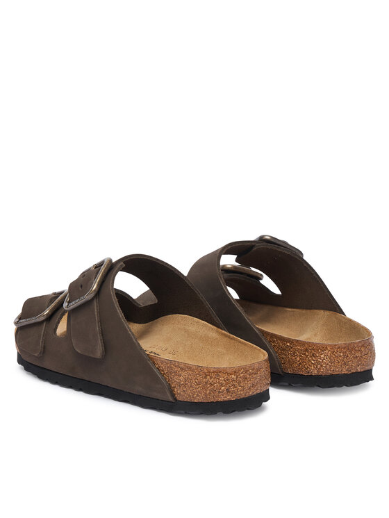 Birkenstock Birkenstock Παντόφλες Arizona Wire Buckle 1032764 Σκούρο μπεζ