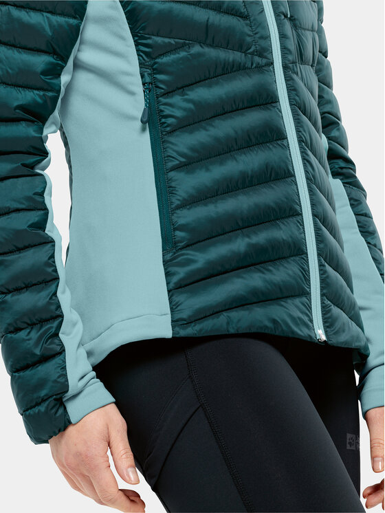 Jack Wolfskin Jack Wolfskin Μπουφάν outdoor Routeburn Pro Ins Jkt 1207192 Πράσινο Regular Fit