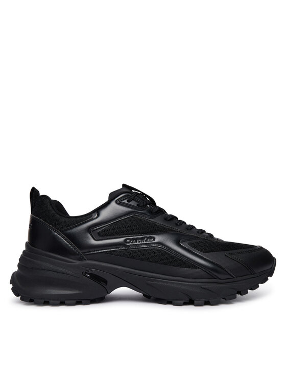 Calvin Klein Calvin Klein Laisvalaikio batai Hike Runner Ckstripe Met Mix Mat HM0HM02341 Juoda