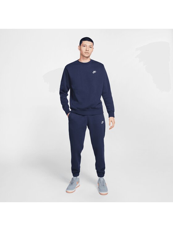 Nike Nike Bluza Sportswear Club Fleece Niebieski Regular Fit