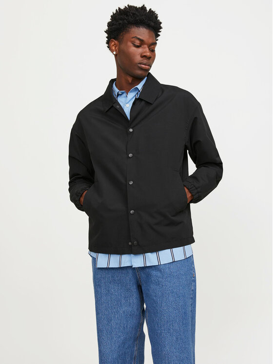 Jack & Jones Jack & Jones Geacă Roy Coach 12237754 Negru Regular Fit