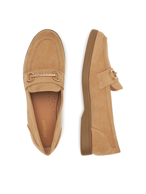 DeeZee DeeZee Loafers DS1590-2 Béžová