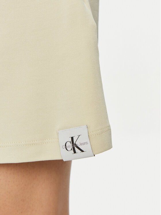 Calvin Klein Jeans Calvin Klein Jeans Vasarinė suknelė J20J223045 Žalia Slim Fit
