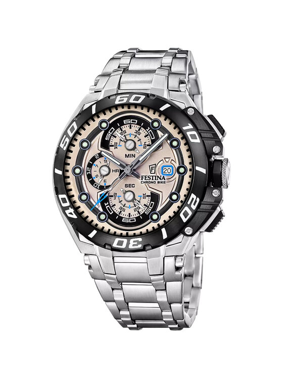 Festina Festina Zegarek F20754-2 Srebrny