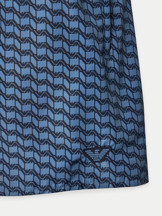Emporio Armani Underwear Emporio Armani Underwear Pantaloni scurți pentru înot EM000583 AF12342 F9035 Albastru Regular Fit
