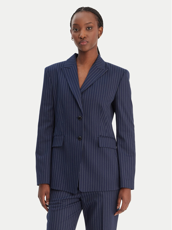 HUGO HUGO Сако Asmalla 50554445 Тъмносин Regular Fit