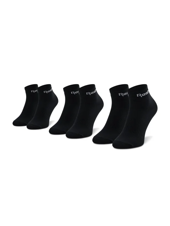 REEBOK Σετ 3 ζευγάρια κοντές κάλτσες